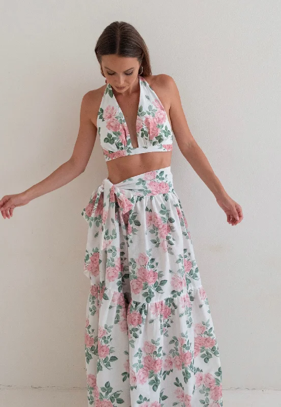 Still The One Skirt - Pink Floral