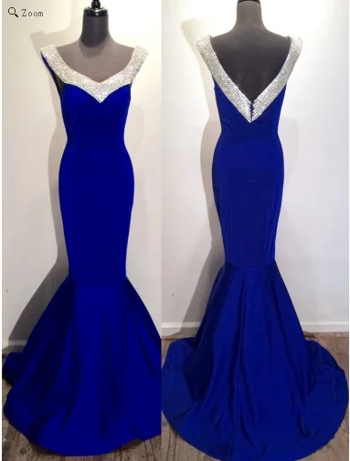 royal blue prom dress, long prom dress, mermaid prom dress, simple prom dress, formal evening dress, BD526 Best value maxi dresses